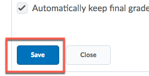 D2L Grades Save