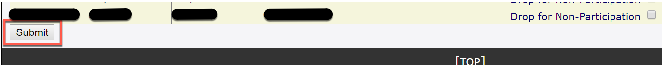 Non-Participating Students Submit Button