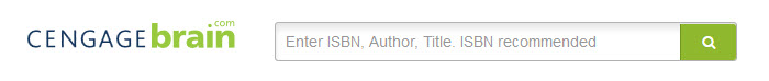 CengageBrain Search bar image