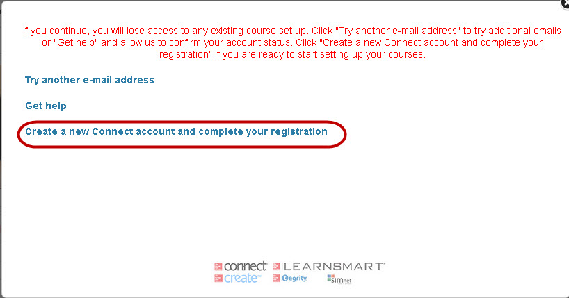 register new code mcgraw hill connect